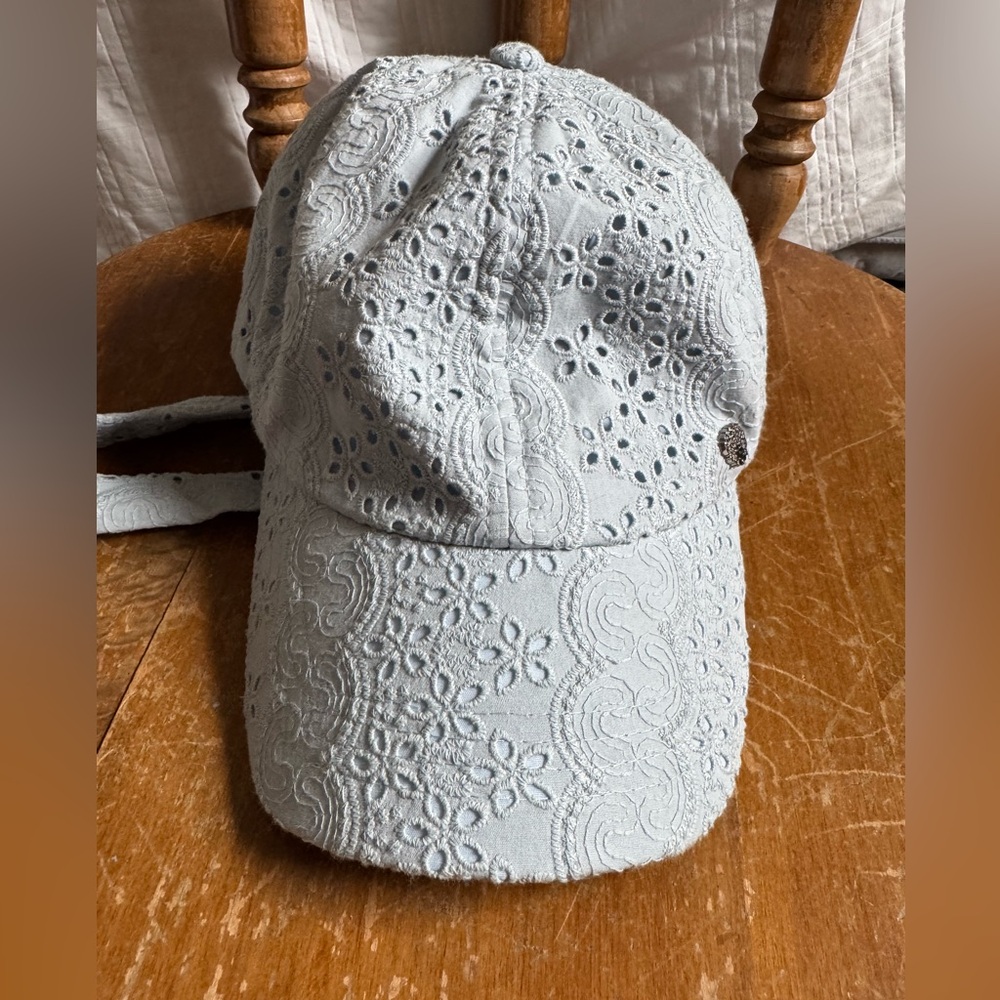 Sam Edelman Embroidered Eyelet Cap
